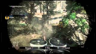 COD Ghosts Gone in 60 Seconds (15 Gryphon kills in under a minute!!!!!)