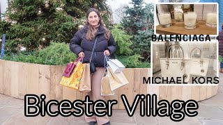 LUXURY SHOPPING IN BICESTER VILLAGE Designer outlet + HUGE DISCOUNTS / Balmain Michael Kors + more