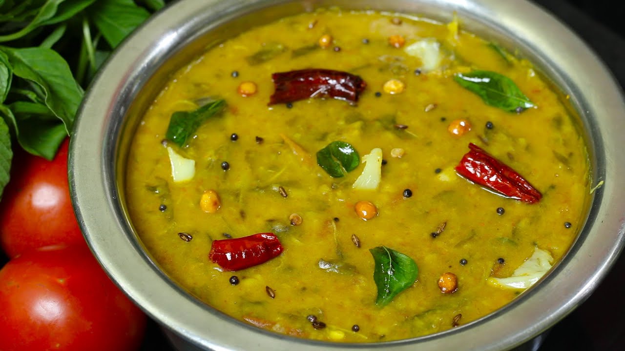 తోటకూర పప్పు రుచిగా రావాలంటే ఇలాచేయండి రైస్ లో నెయ్యి వేసుకుని తింటే సూపర్ గా ఉంటుందిthotakura pappu