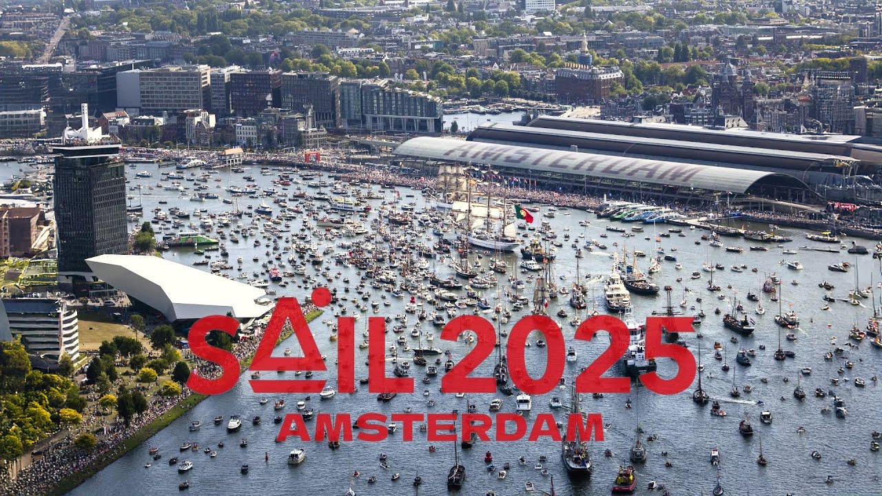 Amsterdam SAIL 2025 🚢 Tall Ships & Boat Parade 4K HDR
