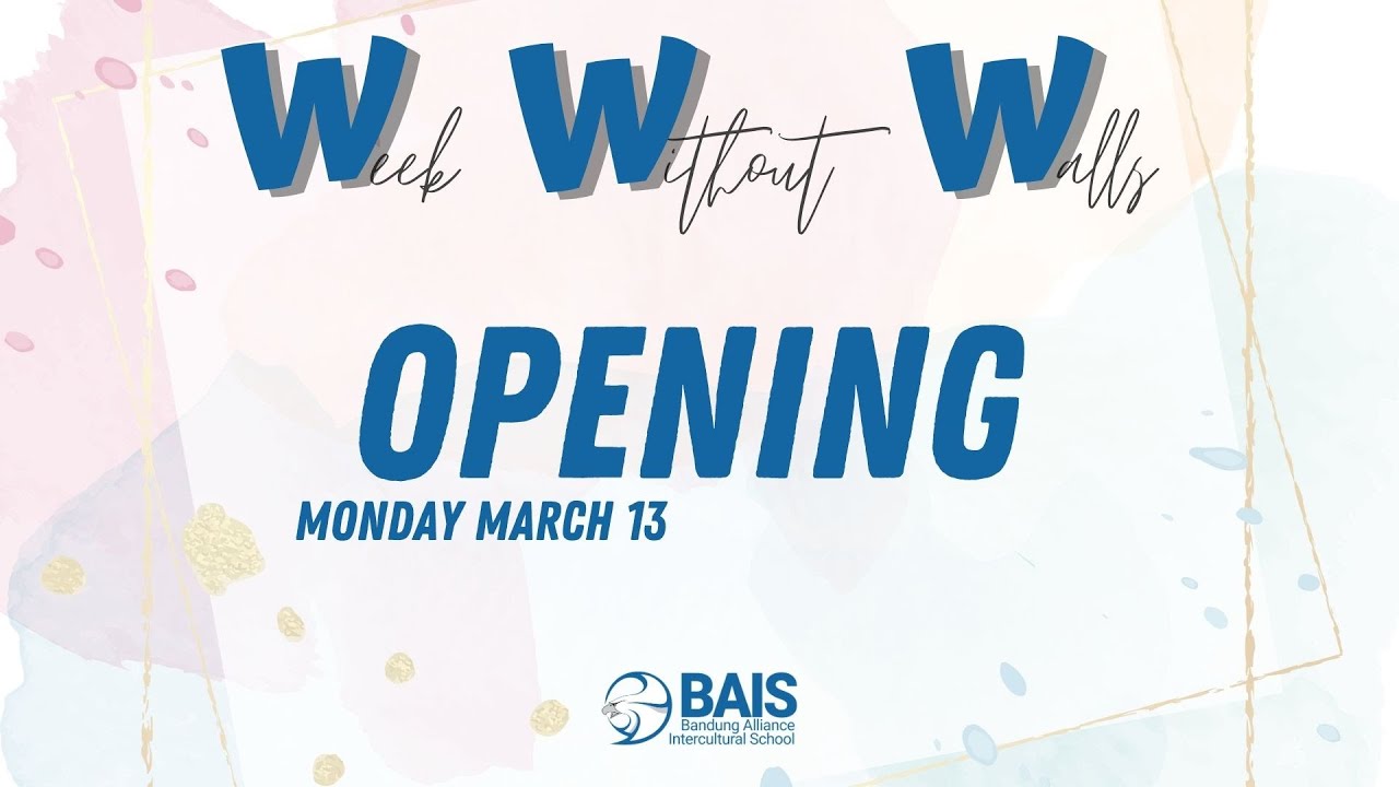 Week Without Walls // Opening 20222023 YouTube