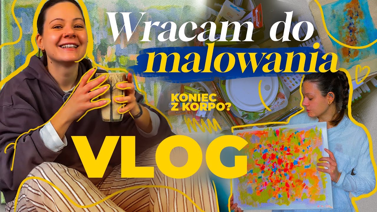 Plany na przyszłość ✳️ Moja pracownia 🖼️ Sklep plastyczny Haul 🖌️🧑🏼‍🎨/ VLOG