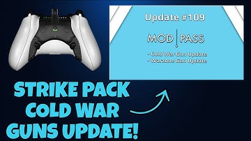 STRIKE PACK BLACK OPS COLD WAR/WARZONE GUNS UPDATE! (TUTORIAL)