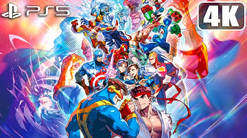 Marvel vs. Capcom Fighting Collection PS5 Gameplay [4K 60FPS]