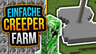 EINFACHE CREEPER FARM (Tutorial) ✨ Minecraft 1.21