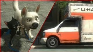 Chicken Little & Bolt Ost Heading To The Hollywood Pickup Truck