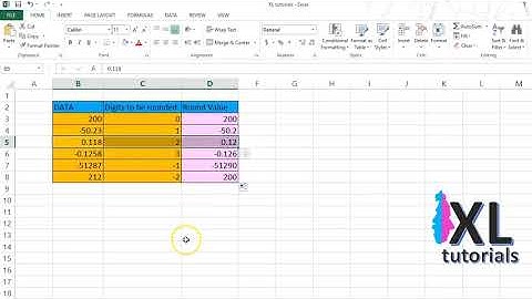 How To Round Numbers In Excel