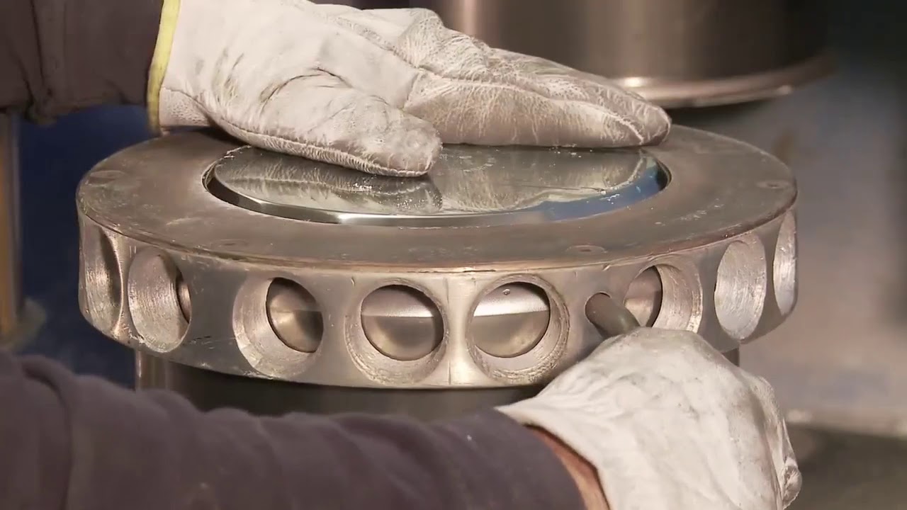 Proceso de fabricación del alma de una olla a presión - YouTube