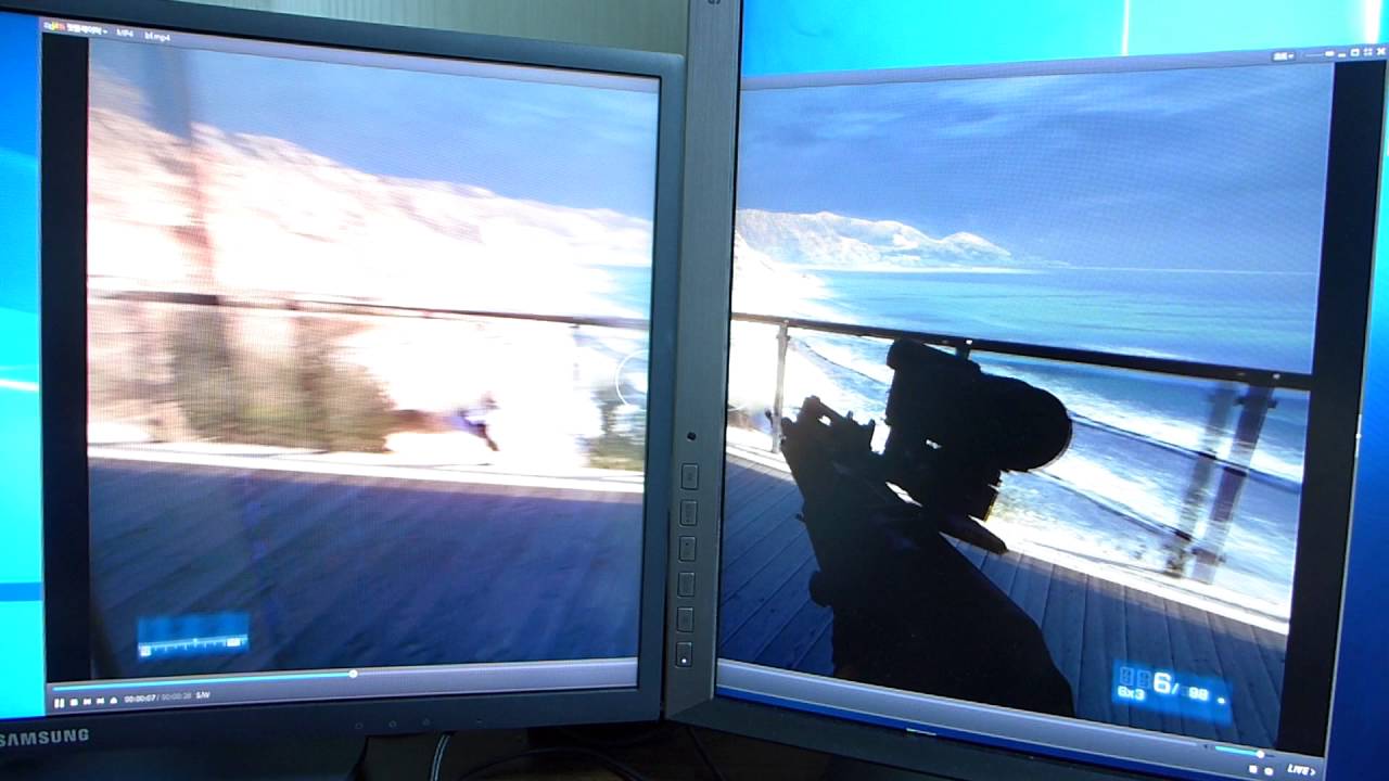 Samsung CFG70 120Hz fastest mode (vs Samsung S32D850T)