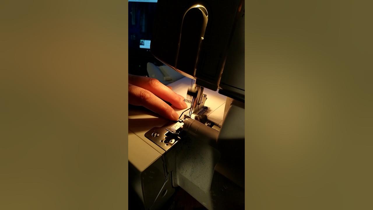 How to turn corners on your overlocker / serger YouTube