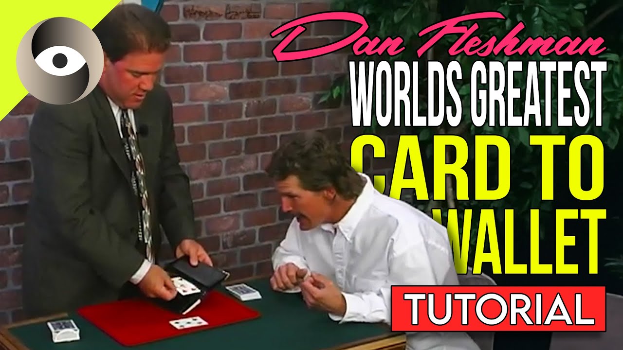 How to have a card teleport to a wallet | Saturday Sorcery Dan Fleshman tutorial