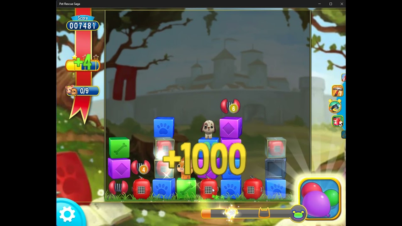 Pet Rescue Saga level 3979 no boosters