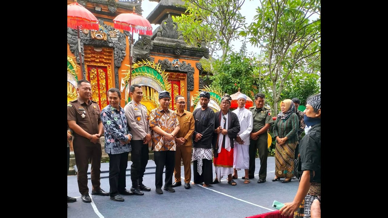 LUAR BIASA peresmian desa adat di bajulan nganjuk