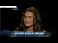 Michael Jackson Funeral Memorial part 8 Brooke Shields Says Goodbye