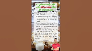 5 lợi ích tuyệt vời của sữa chua cho sức khỏe và làm đẹp | Lâm Ngọc Đảng #shorts