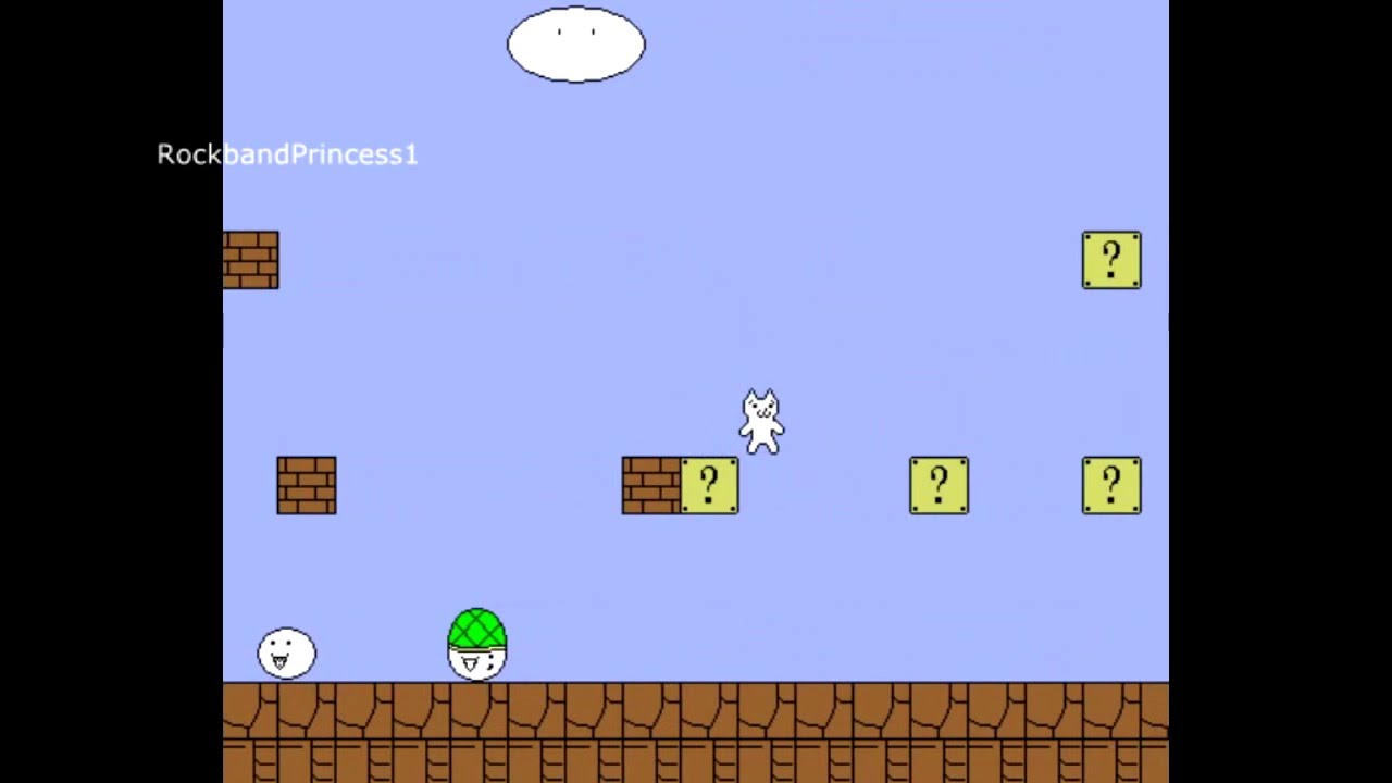 Cat Mario 2 HD gameplay  un juego que es imposible pasar 