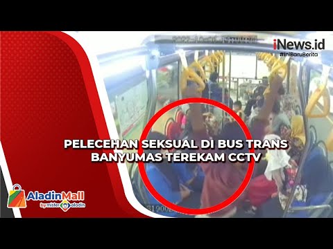 Pelaku Pelecehan Seksual Beraksi di Bus Trans Banyumas Terekam CCTV