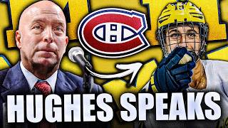 Kent Hughes Speaks Out On Michael Hages Decision To Reject Montreal Canadiens Prosepct News