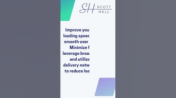 Optimize Page Load Speed