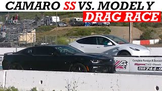 2021 Tesla Model Y vs. 2018 Camaro SS