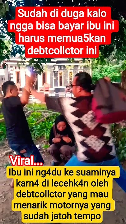 This mother is complaining to her husband because she was harassed by a debt collector who wanted...