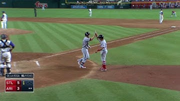 STL@ARI: Moss hits a two-run home run to right