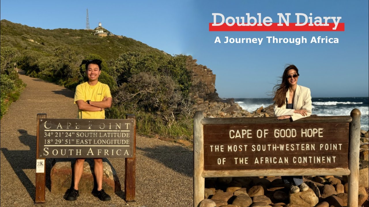 Double N Diary: A journey through Africa l Ep.7/7 ชมตะวันลับฟ้า ส่งท้ายทริปแอฟริกาที่ Chapman's Peak