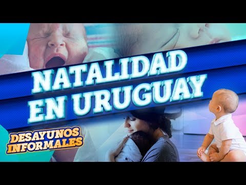 La caída de la natalidad en Uruguay