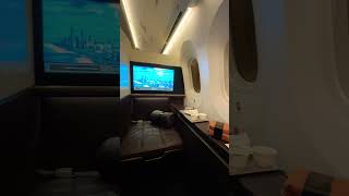Etihad first class seat 1A Boeing 787 #etihad #firstclass #etihadairways