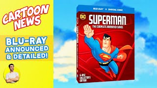 Superman: The Complete Animated Series - Blu-ray ANNOUNCED & DETAILED! | CARTOON NEWS