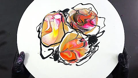 Gorgeously WILD  Painting w/Unexpected Surprise!! ...