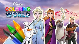 Disney Coloring World - Now Featuring Frozen 2 screenshot 4