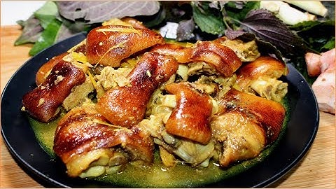 Giò Heo Giả Cầy Đúng Chuẩn. Cách Làm Chân Giò Nấu Giả Cầy Ngon Đổi Món Cơm Đãi Tiệc. Tasty Party