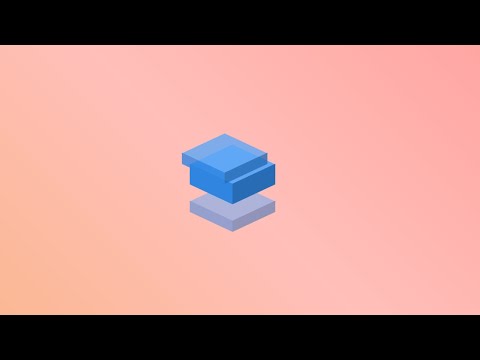 Build an animated 3d Stacked Squares Loader in HTML and CSS