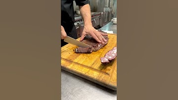 Chef Duce teaches you how to cut Texas Style Spare Ribs! #bbq #texasbbq #spareribs #meat #food
