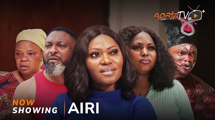 Airi - Yoruba Movie 2025 Drama Jumoke Odetola, Zainab Bakare, Mimisola Daniels,Omo Ara,Ponmile Moses