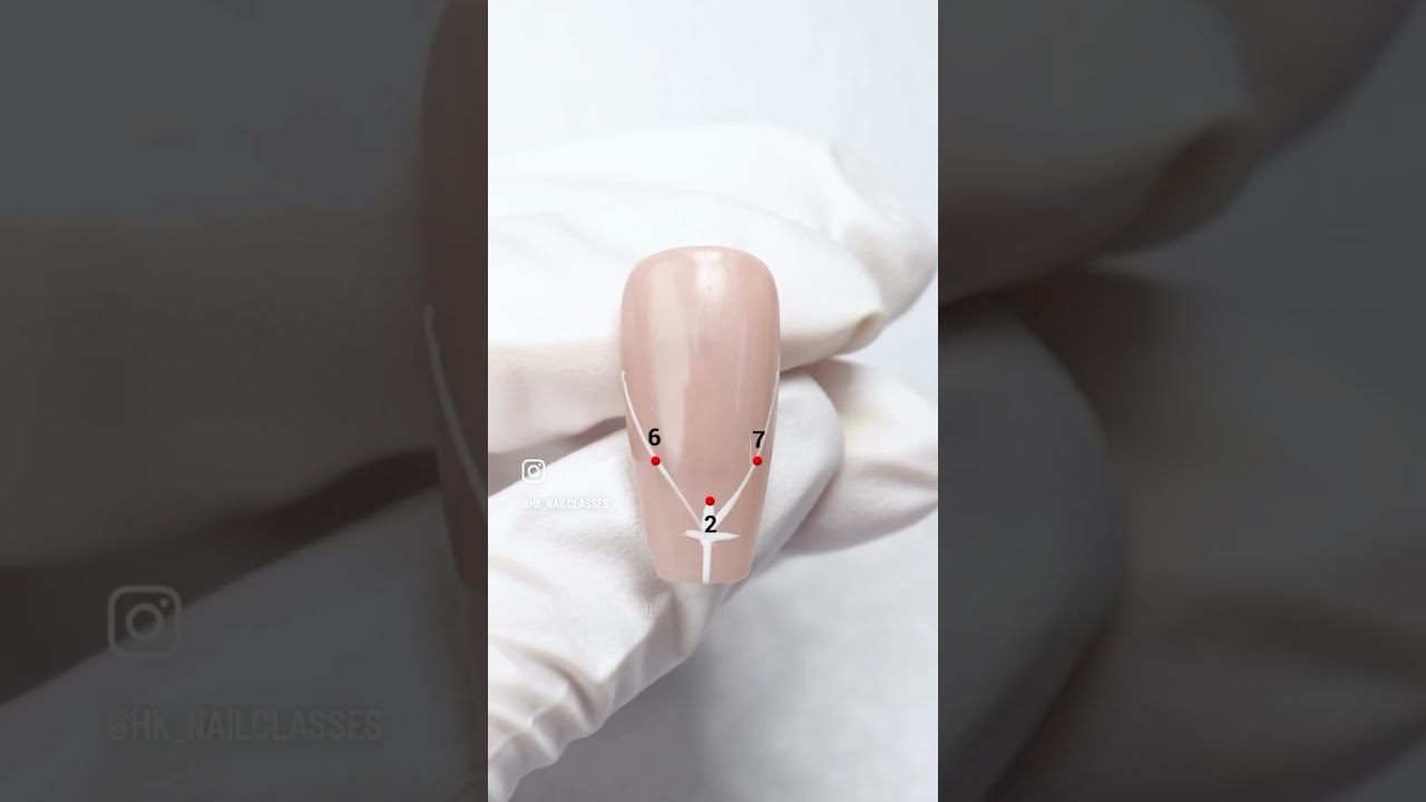 How To Draw A French Tip For Beginners Demo MelodySusieOfficial