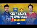 🔴 LIVE | 2nd ODI - Zimbabwe Tour of Sri Lanka 2024 image