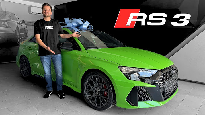 My New Audi RS3 Has Arrived!