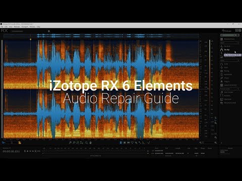 Repairing Audio With iZotope RX