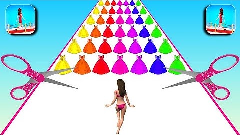 Clothes Run in Max Level iOS, Android Game Walkthrough All Trailers Update Mobile Gameplay DRTGBNM