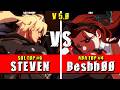 GGST | STEVEN (Sol Badguy) VS Beshh00 (ABA) | Guilty Gear Strive High level gameplay