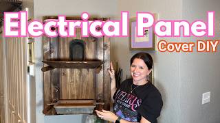 Brilliant DIY To Hide An Ugly Electrical Panel