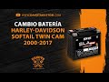 Cambio Batería Harley-Davidson Softail Twin Cam 2000-2017 - Dakota Kustom
