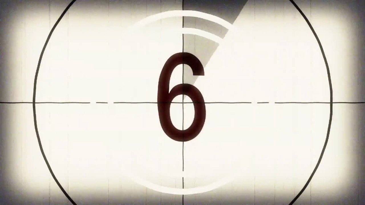 Arabic numbers Countdown || Free footage - YouTube