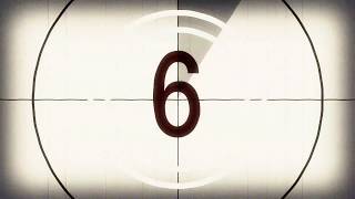 Arabic numbers Countdown || Free footage