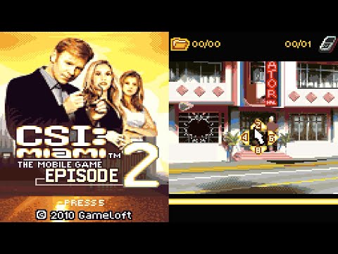 CSI: Miami Episode 2 (Series40v2) - Прохождение Java игры