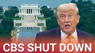 Trump savagely shuts down left-wing CBS reporter over reflecting pool renovations