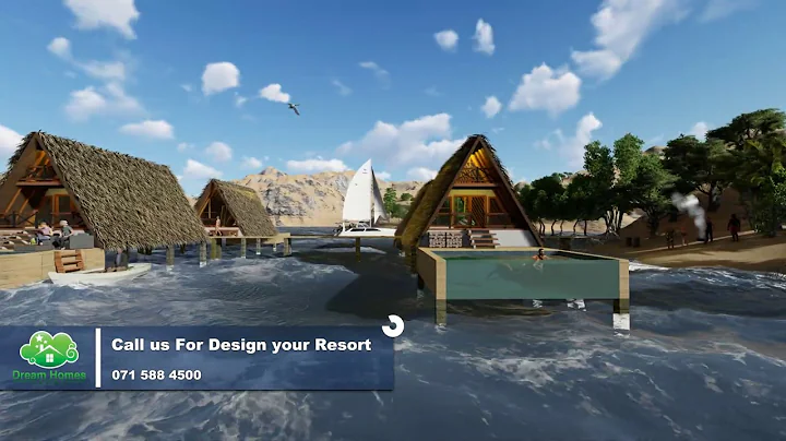Architecture Animation Lumion 9 Walk through - Beach Villa