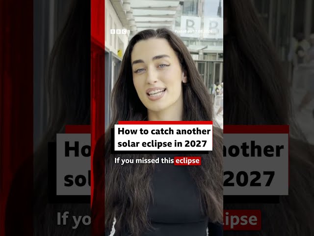 How to catch another eclipse in 2027. #SolarEclipse #BBCNews